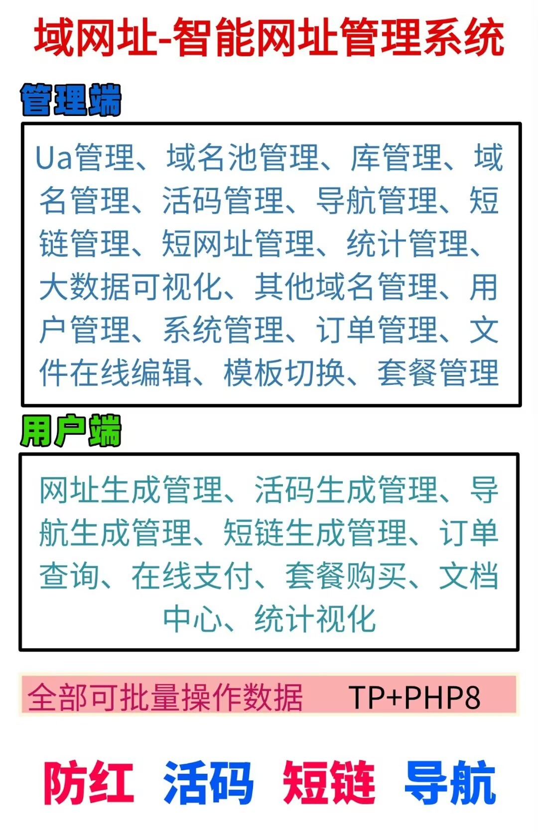 
域网址-智能网址管理系统v6.0防红活码导航
-程序员丸子
-第1
张图片